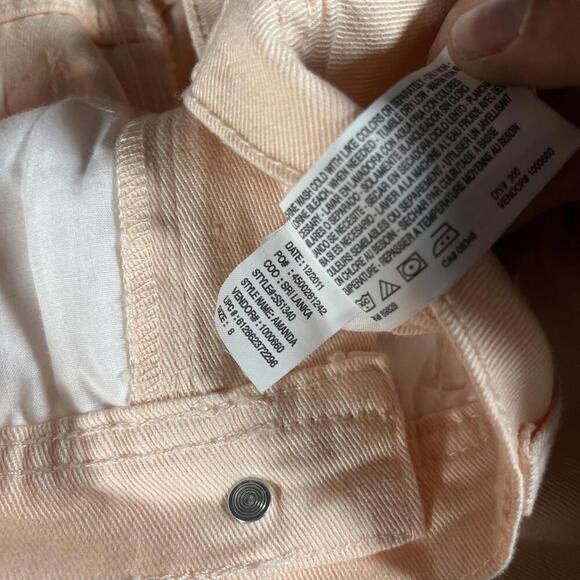 Gloria Vanderbilt Women's Amanda Pants Size 8 Casual Pants Peach/pink - Picture 6 of 7